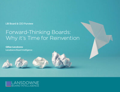 Forward-Thinking Boards: Why it’s Time for Reinvention